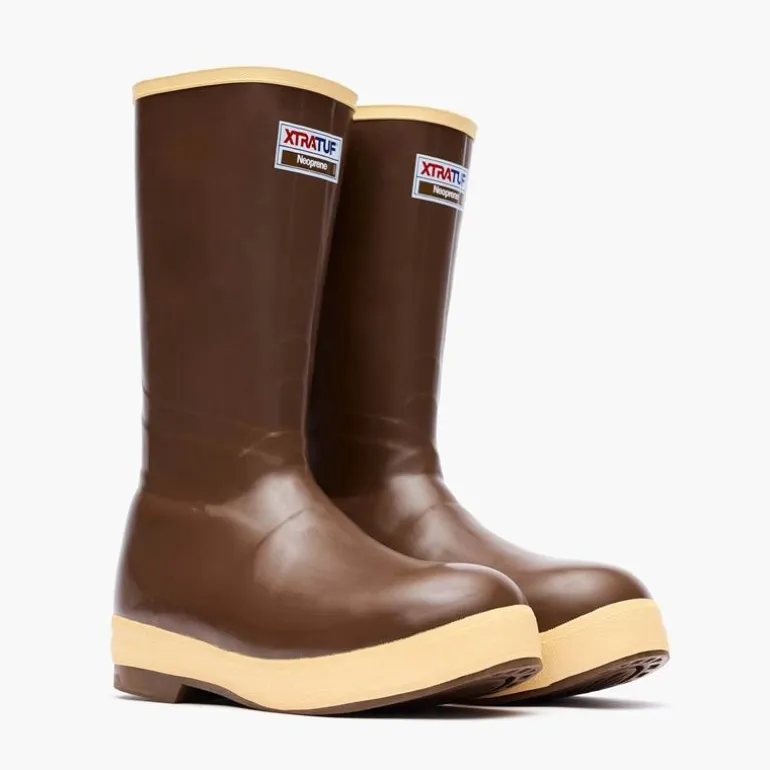 Bottes Homme Xtratuf 15” Legacy Plain Toe Boot Insulated - Marron