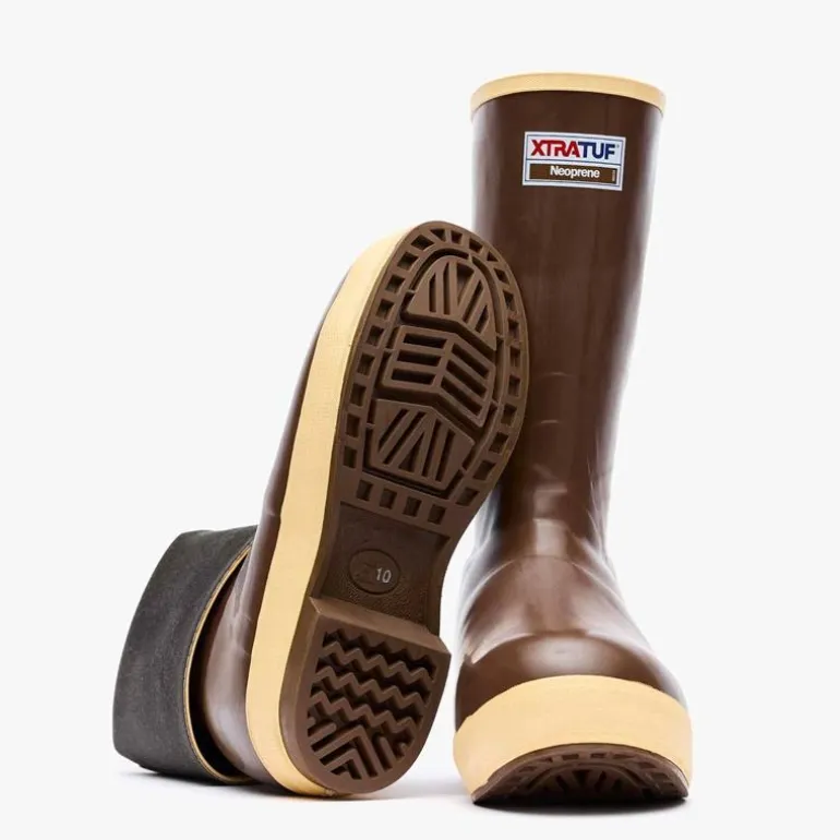 Bottes Homme Xtratuf 15” Legacy Plain Toe Boot Insulated - Marron