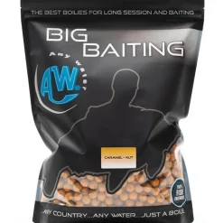Any Water Appâts Carpe^Bouillette Big Baiting Boilies Caramel Nut - 5Kg
