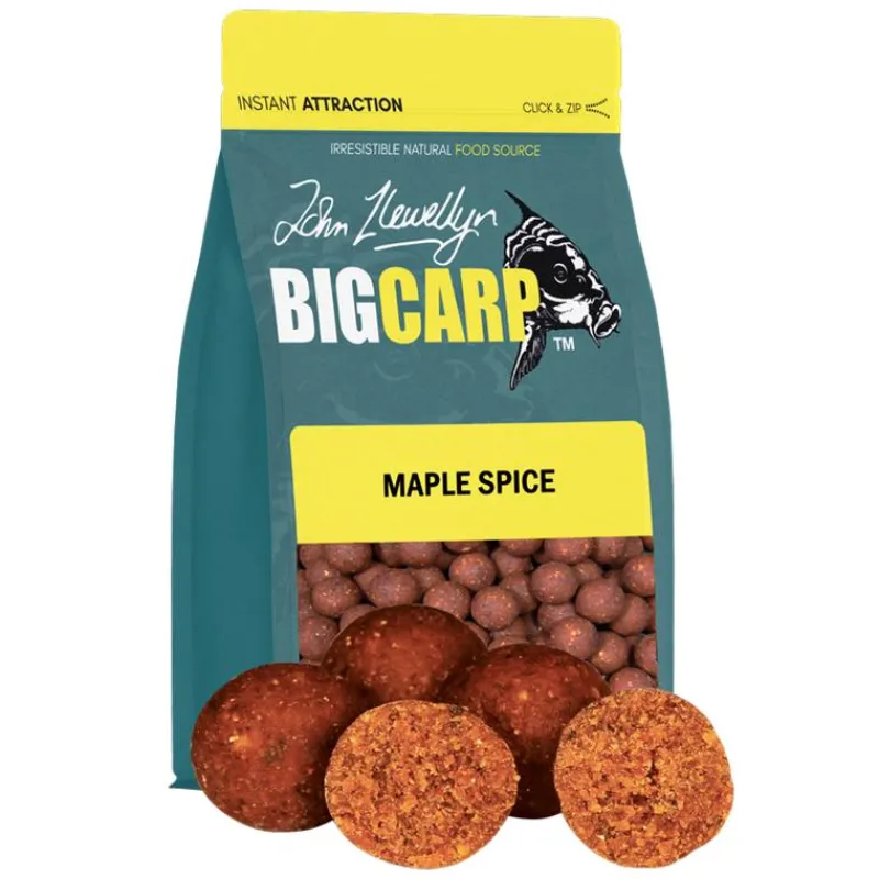 Big Carp Appâts Carpe^Bouillette Maple Spice