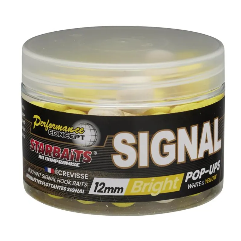 Starbaits Appâts Carpe^Bouillette Flottante Performance Signal Bright Pop Up