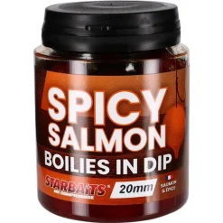 Bouillette Trempée Starbaits Performance Concept Spicy Salmon Boilies In Dip