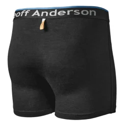 Boxer Homme Geoff Anderson Wizwool 165 Soft - Noir