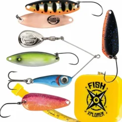 Fishxplorer Cadeaux & Décoration|Cadeaux & Décoration^Box Truite Leurres Métaliques