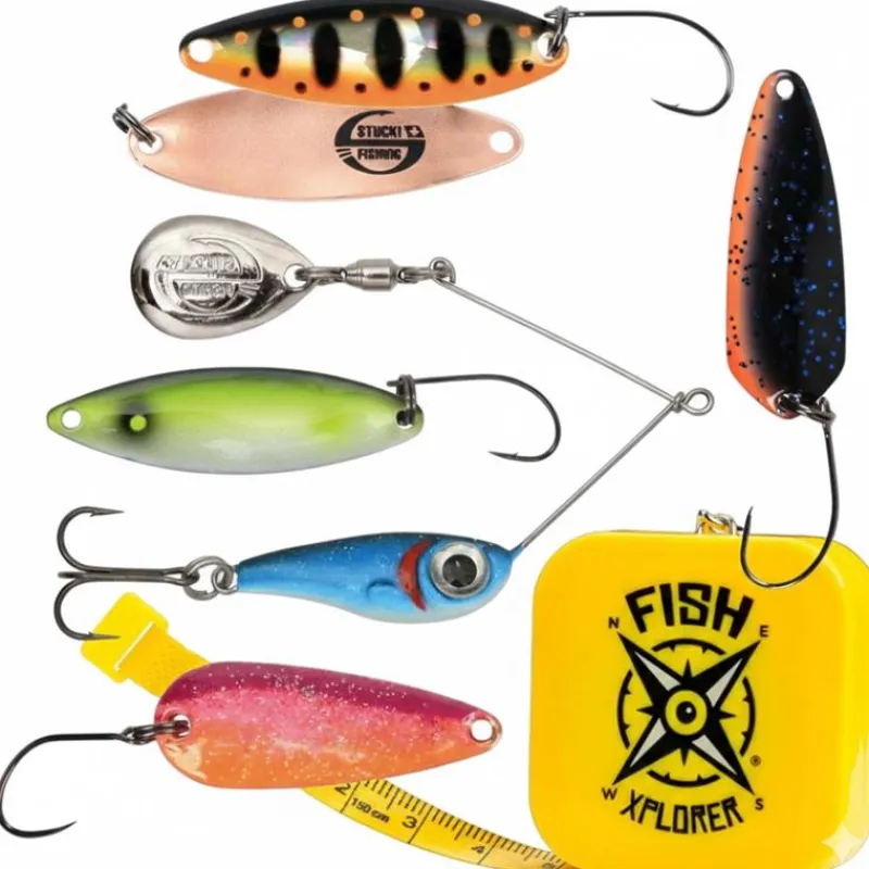 Fishxplorer Cadeaux & Décoration|Cadeaux & Décoration^Box Truite Leurres Métaliques