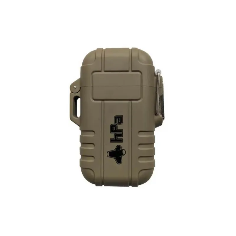 HPA Accessoires|Sécurité & Secours^Briquet Butane Waterproof/Windproof Vert