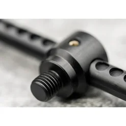 One More Cast Rod Pods – Supports^Buzz Bar Elbowz Black Anodised Aluminium
