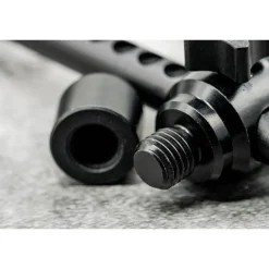 One More Cast Rod Pods – Supports^Buzz Bar Elbowz Black Anodised Aluminium