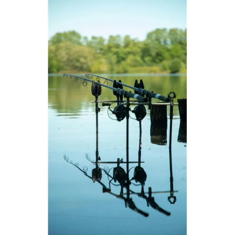 One More Cast Rod Pods – Supports^Buzz Bar Elbowz Black Anodised Aluminium