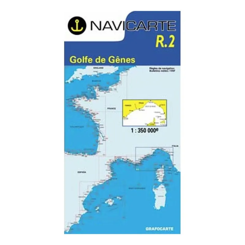 Navicarte Outils De Navigation^Carte De Navigation Golfe De Genes : Hyeres A Calvi Et Ile D'elbe