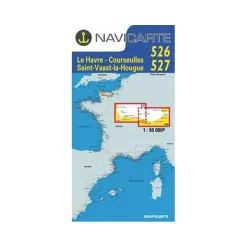 Navicarte Outils De Navigation^Carte De Navigation Le Havre - St Vaast - La Houge