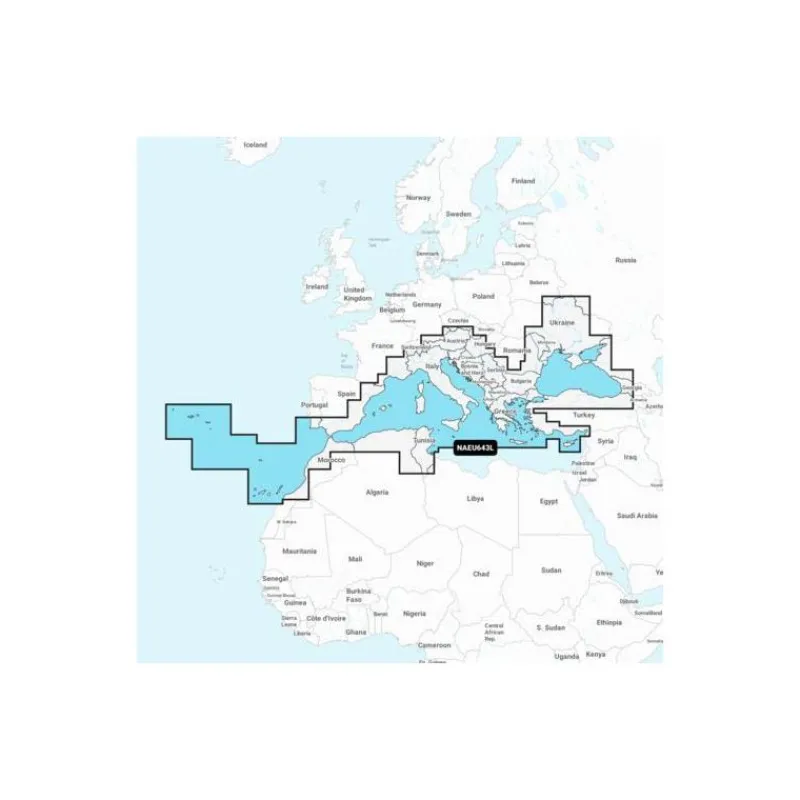 Navionics Sondeurs & Gps|Sondeurs & Gps^Carte + Large Sd Mediterranee Et Mer Noire
