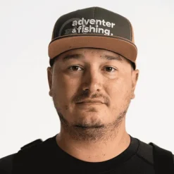 Casquette Adventer & Fishing À Rabat Droit - Kaki