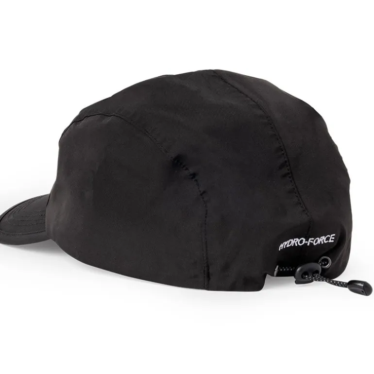 Casquette Avid Carp Stealth Black Waterproof 5-Panel Cap - Noir