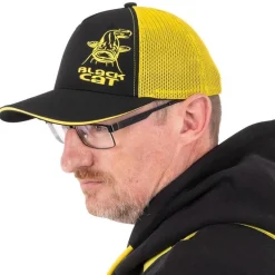 Black Cat Casquettes, Visières & Chapeaux^Casquette Trucker Cap - Noir/Jaune