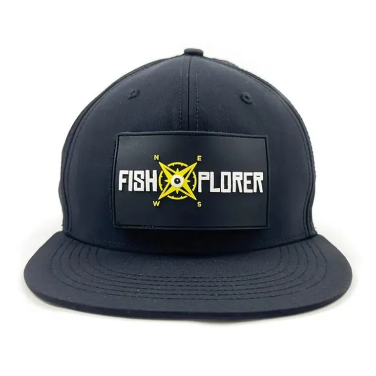 Casquette Fishxplorer Hydrofuge + U.V. Résistant À Scratch - Noir