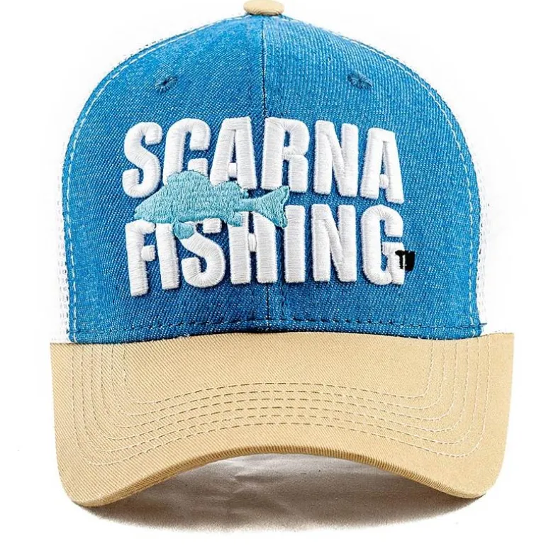 Casquette Homme Fishxplorer Scarna Fishing - Bleu
