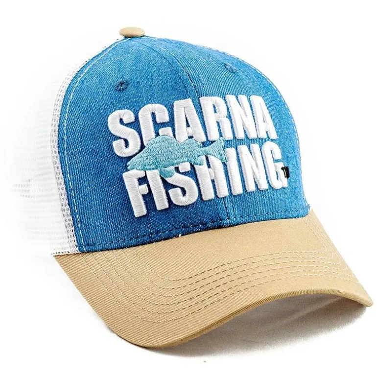 Casquette Homme Fishxplorer Scarna Fishing - Bleu