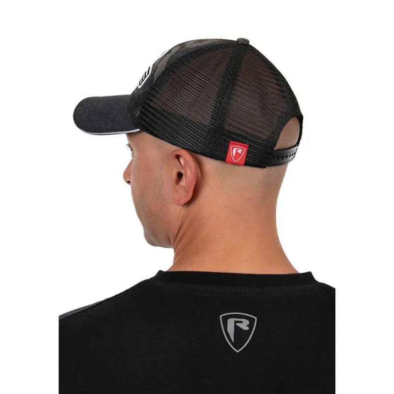 Fox Rage Casquettes, Visières & Chapeaux^Casquette Homme Embroided Camo Trucker Cap - Noir