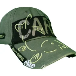 Casquette Homme Hot Spot Design Carpfishing Elite - Kaki