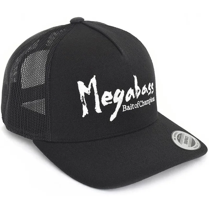 Megabass Casquettes, Visières & Chapeaux^Casquette Homme Brush Trucker - Noir/Blanc