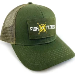 Fishxplorer Cadeaux & Décoration|Cadeaux & Décoration^Casquette Homme À Scratch Trucker - Vert