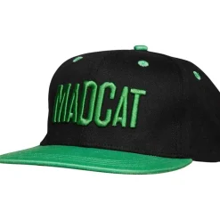 Casquette Madcat Skull Flatbill Cap - Noir/Vert