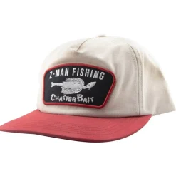 Zman Casquettes, Visières & Chapeaux^Casquette Retro Chatterbait Snapback Hatz - Rouge/Beige