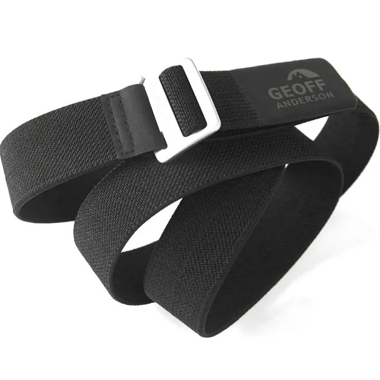Ceinture Homme Geoff Anderson Zipzone - Noir