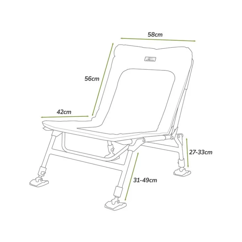 Chaise Korum Supa Lite Stretch Wide