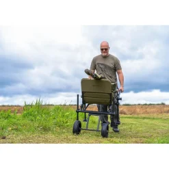 Korum Transport^Chariot Convertible S23 - Twin Wheel Barrow Kit