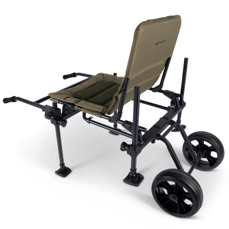 Korum Transport^Chariot Convertible S23 - Twin Wheel Barrow Kit