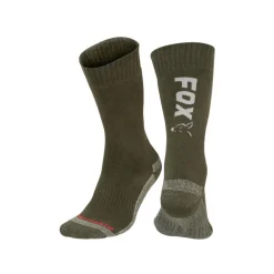 Chaussettes Homme Fox Green / Silver Thermolite Long Sock - Vert/Gris
