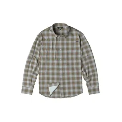 Orvis T-Shirts, Polos & Chemises^Chemise Manches Longues Homme Pro Stretch Ls Shirt - Carreaux Kaki/Beige