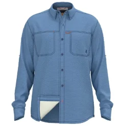 Orvis T-Shirts, Polos & Chemises^Chemise Manches Longues Homme Open Air Caster Shirt - Bleu