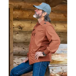 Devaux T-Shirts, Polos & Chemises^Chemise Manches Longues Homme Ranger - Brun