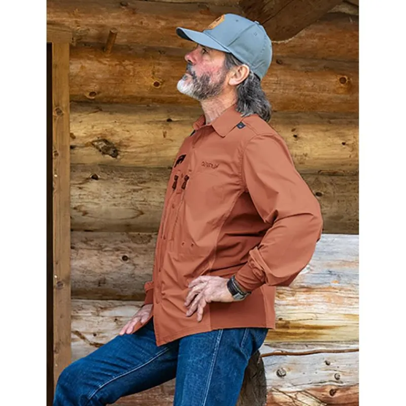 Devaux T-Shirts, Polos & Chemises^Chemise Manches Longues Homme Ranger - Brun