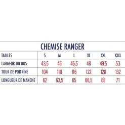 Devaux T-Shirts, Polos & Chemises^Chemise Manches Longues Homme Ranger - Brun