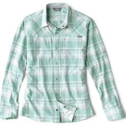 Chemise Manches Longues Homme Orvis Pro Stretch Shirt Marineplaid - Bleu