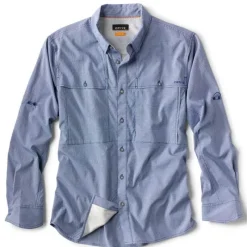 Orvis T-Shirts, Polos & Chemises^Chemise Manches Longues Ventilated Open Air Caster Ls - Bleu