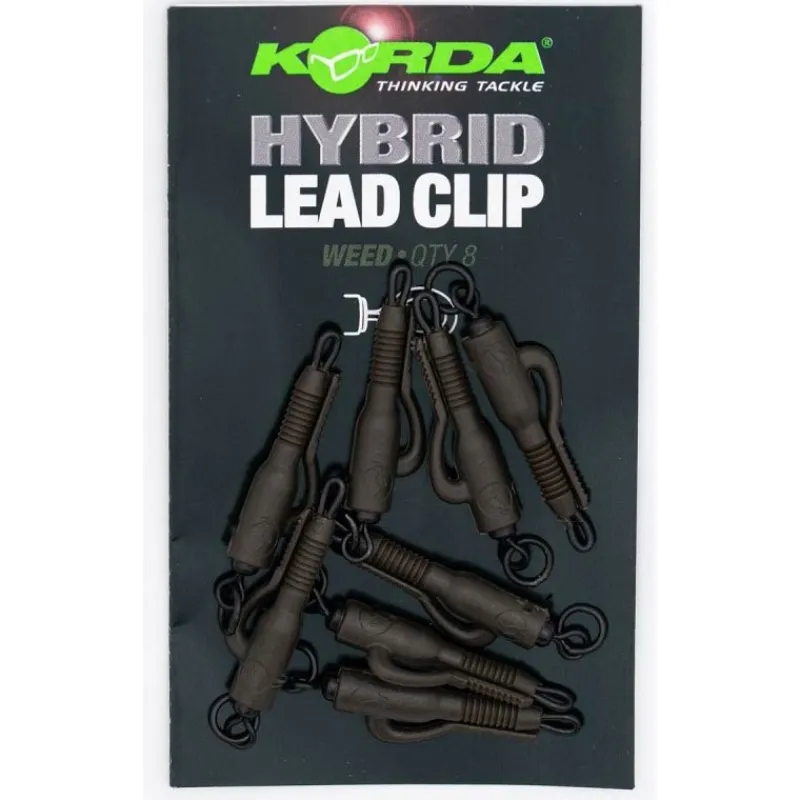 Korda Montages Carpe^Clip Plombs Carpe Hybrid Lead Clips