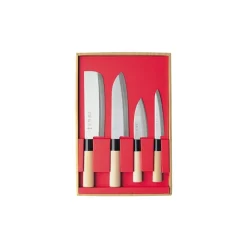 Sekiryu Outillage^Coffret De Couteaux Nakiri Santoku Small Deba Petty