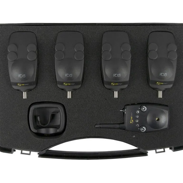 Coffret Detecteurs + Centrale Carp Spirit Hd5 + Hdr5