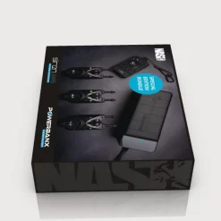 Nash Détection^Coffret Détecteur De Touche Siren R4 Powerbanx 80K Bundle