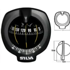 Compas Silva 102Bh Pour Montage Cloison, Clinomètre Et Éclairage 12V