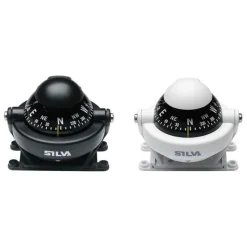 Silva Outils De Navigation^Compas 58 Star Étrier, Compensation Et Éclairage 12V