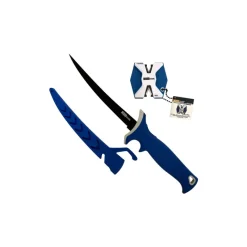 Accusharp Outillage^Couteau Fillet Knife With Sheath And Two-Step Sharpener