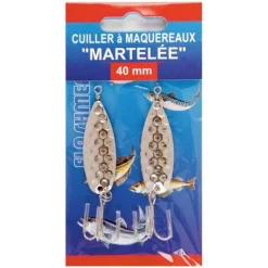 Flashmer Hameçons^Cuiller A Maquereau Martelée