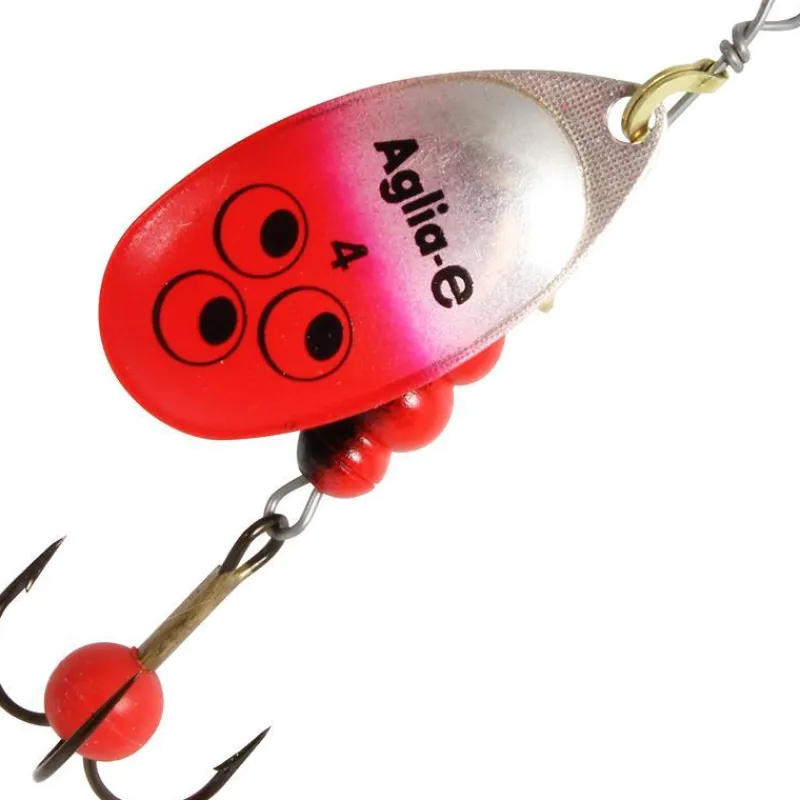 Mepps Leurres Truite^Cuiller Tournante Aglia-E Brite - Rouge
