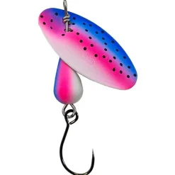 Suissex Leurres Truite^Cuiller Tournante Cicada Nk Uv Mat Rainbow Trout